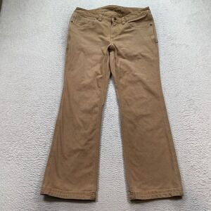 Duluth Trading Co Carpenter Jeans Womens 6/29 (Fits 30X28) Curvesetter Waistband